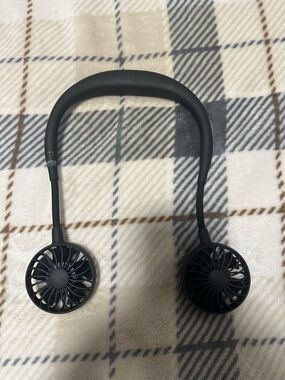 Hands-Free Neck Fan - Black Portable Wearable Fan